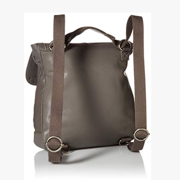 THE SAK Women's Ventura Leather Convertible Backpack Dark Gray AUTHENTIC - Picture 9 of 13